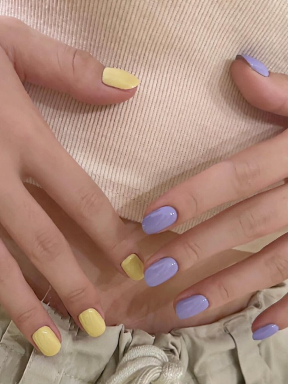 Customizable handmade press-on nails reusable